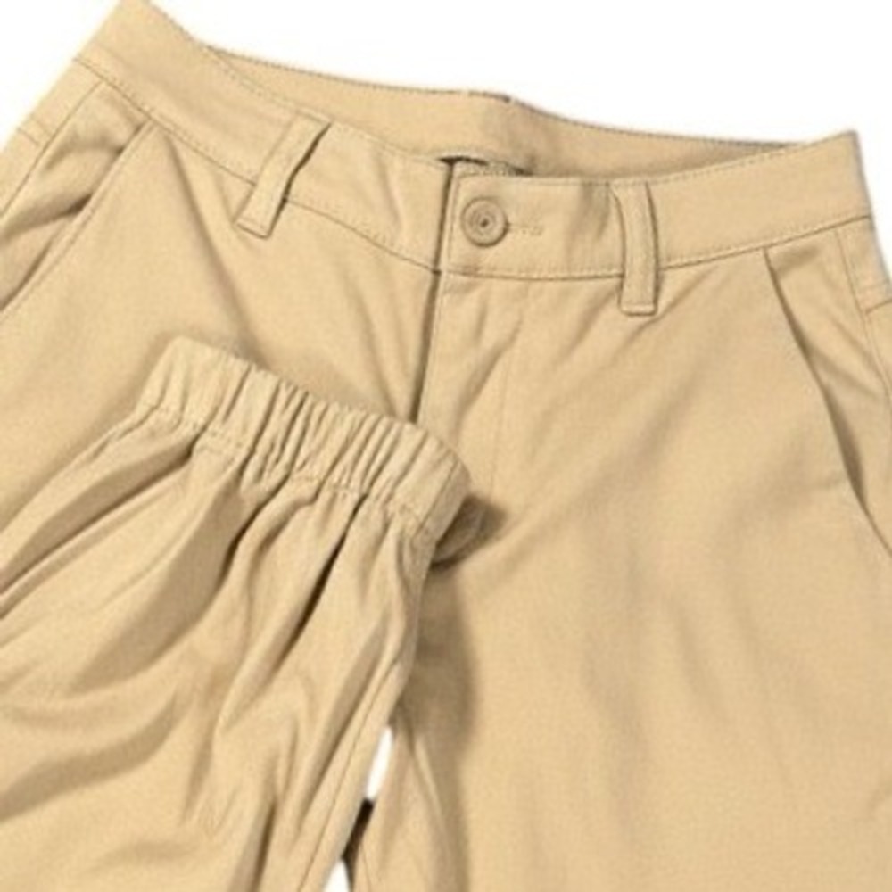 BYLT Everyday Jogger Pants Mens 32 Tan Khaki Performance Tapered Elastic Cuff